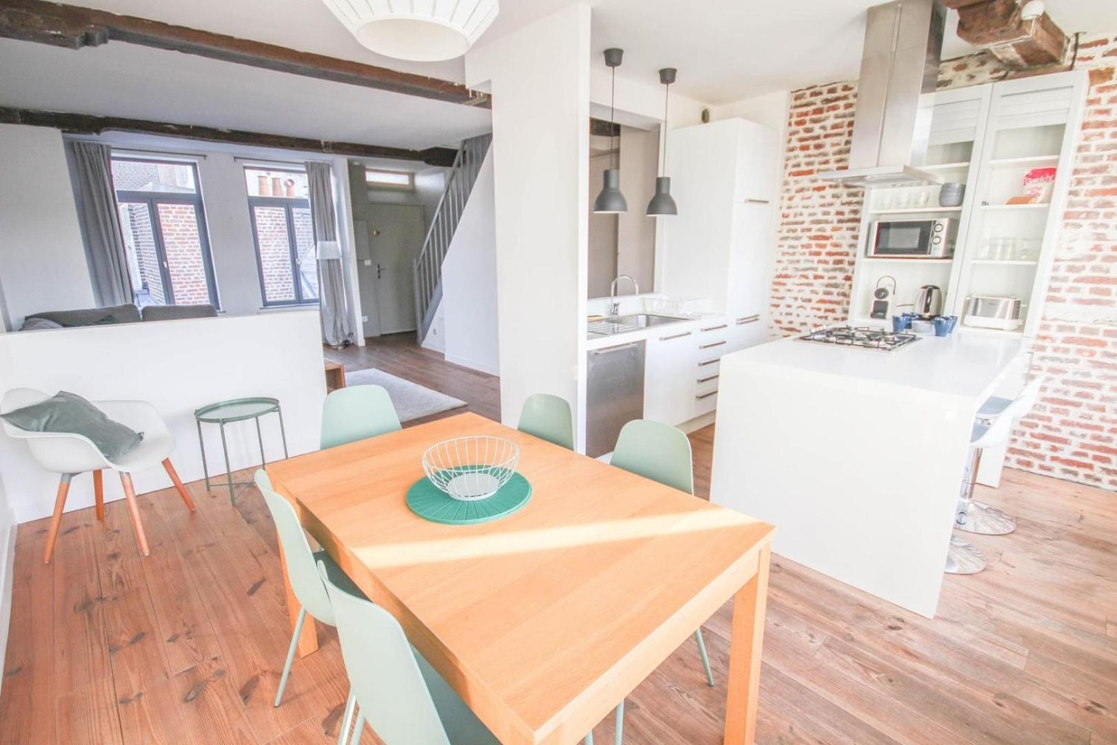 Charming 60M2 Apartment Lille Ngoại thất bức ảnh